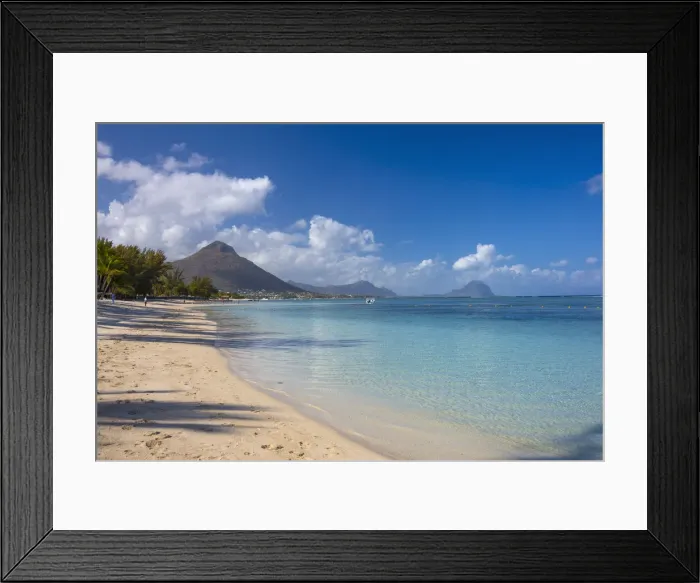 Framed Print : Flic-en-Flac, Riviere Noire (Black River), West Coast, Mauritius Framed Print : Flic-en-Flac, Riviere Noire (Black River), West Coast, Mauritius