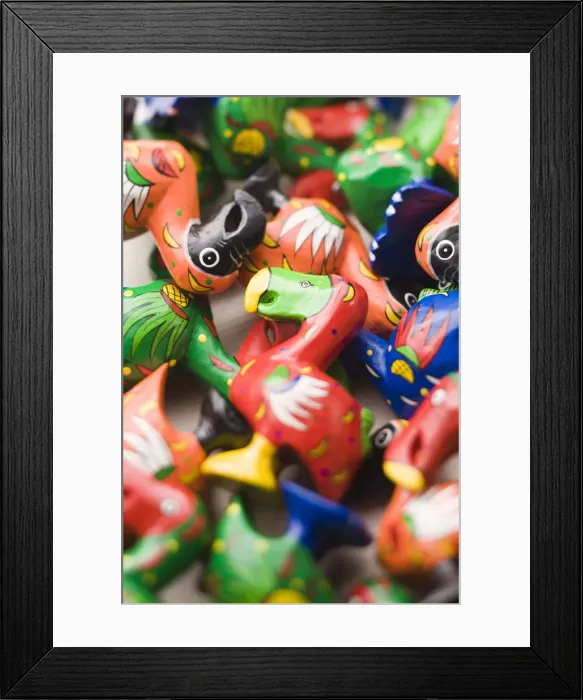 Framed Print : Mauritius, Port Louis, miniature wooden Do Do bird Framed Print : Mauritius, Port Louis, miniature wooden Do Do bird