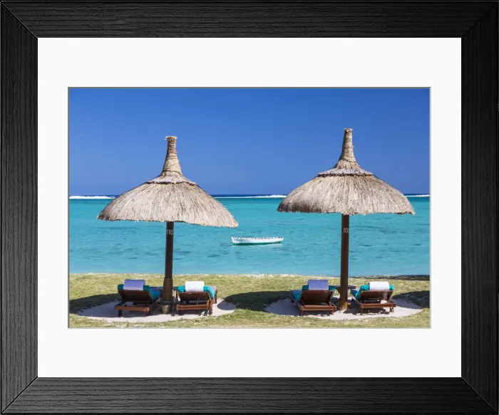 Framed Print : Beachcomber Dinarobin Hotel, Le Morne Brabant Peninsula, Black River (Riviere Noire) Framed Print : Beachcomber Dinarobin Hotel, Le Morne Brabant Peninsula, Black River (Riviere Noire)