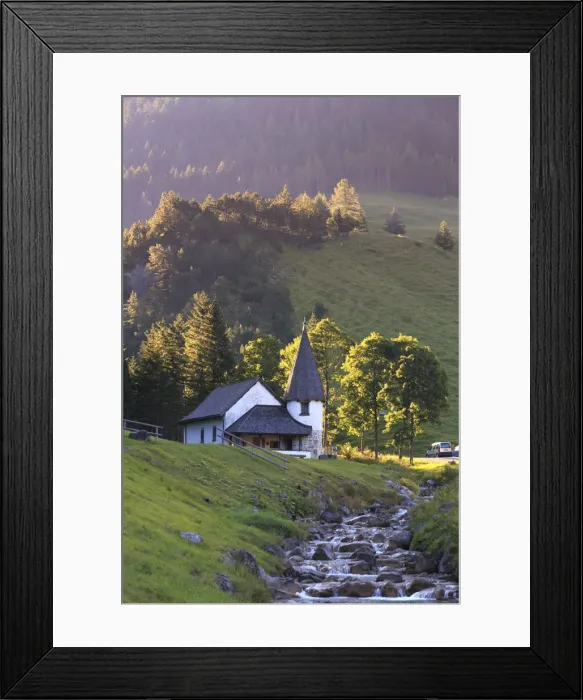Framed Print : Liechtenstein, Steg Village Framed Print : Liechtenstein, Steg Village
