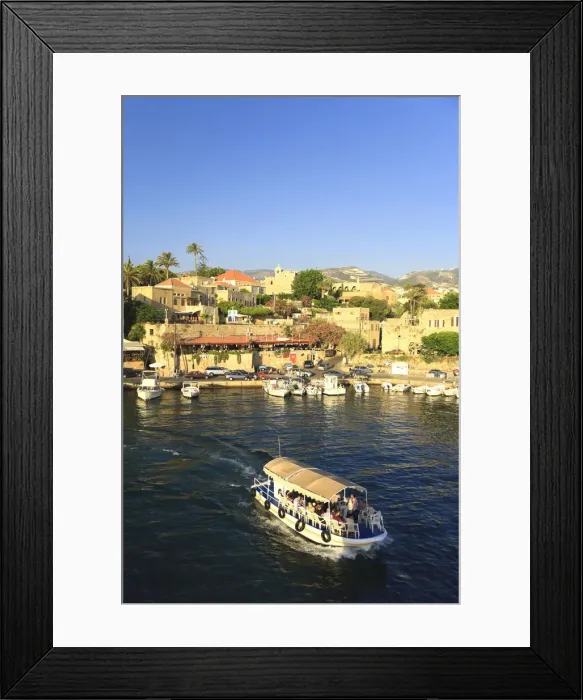 Framed Print : Lebanon, Byblos, Harbour Framed Print : Lebanon, Byblos, Harbour