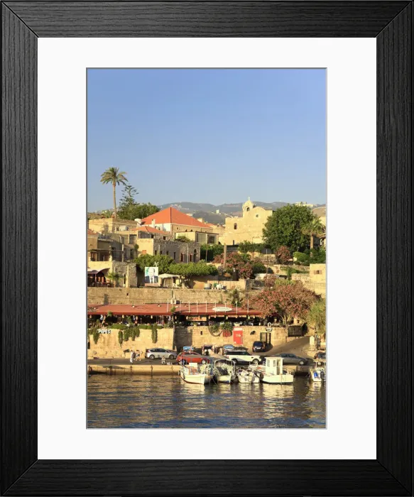 Framed Print : Lebanon, Byblos, Harbour Framed Print : Lebanon, Byblos, Harbour