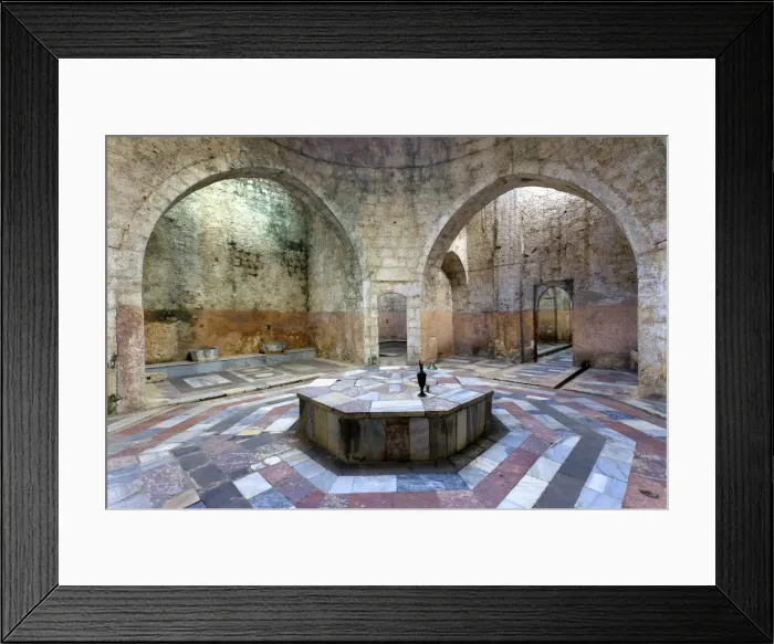 Framed Print : Lebanon, Tripoli, Old Town, El Jadid Hamam (Bath) Framed Print : Lebanon, Tripoli, Old Town, El Jadid Hamam (Bath)