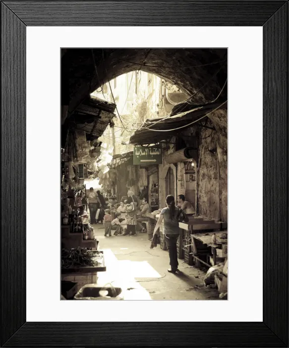 Framed Print : Lebanon, Tripoli, Old Town, souq (market) Framed Print : Lebanon, Tripoli, Old Town, souq (market)