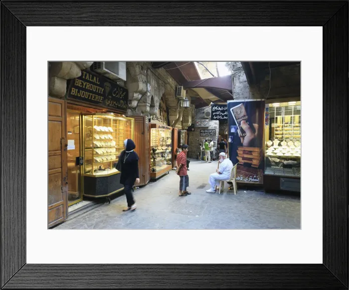 Framed Print : Lebanon, Tripoli, Old Town, souq (market) Framed Print : Lebanon, Tripoli, Old Town, souq (market)