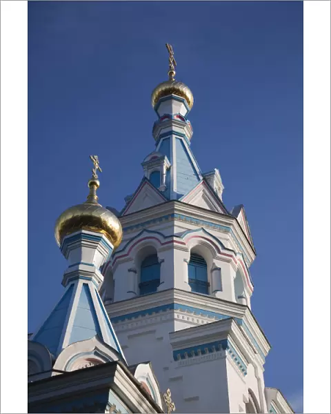 Latvia, Latgale Region, Daugava River Valley, Daugavpils, Russian Orthodox Church