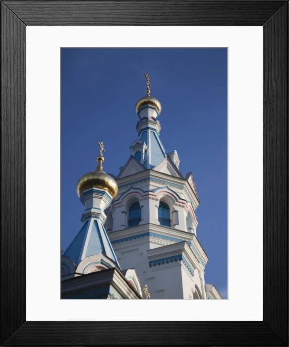 Framed Print : Latvia, Latgale Region, Daugava River Valley, Daugavpils, Russian Orthodox Church Framed Print : Latvia, Latgale Region, Daugava River Valley, Daugavpils, Russian Orthodox Church