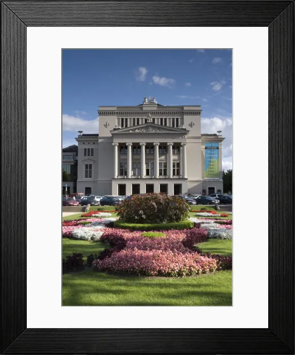 Framed Print : National Opera House, Riga, Latvia Framed Print : National Opera House, Riga, Latvia