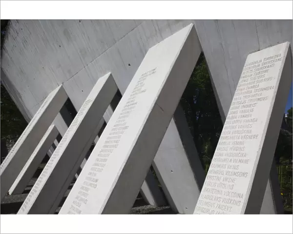 Latvia, Riga, Old Riga, Holocaust Memorial