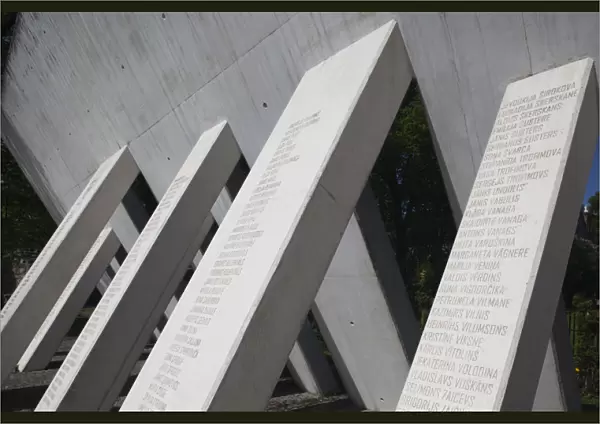 Latvia, Riga, Old Riga, Holocaust Memorial