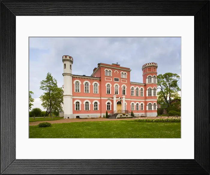 Framed Print : Latvia, Northeastern Latvia, Vidzeme Region, Gauja National Park, Birini, Birini Framed Print : Latvia, Northeastern Latvia, Vidzeme Region, Gauja National Park, Birini, Birini