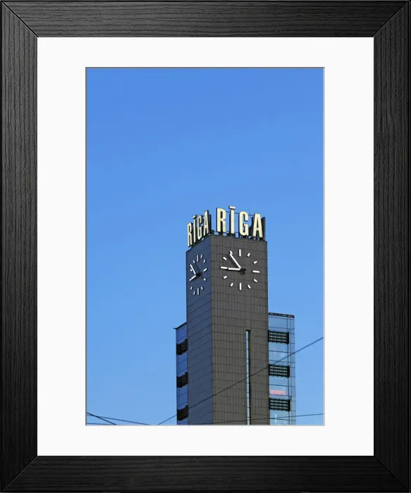 Framed Print : Riga central station, Riga, Latvia Framed Print : Riga central station, Riga, Latvia