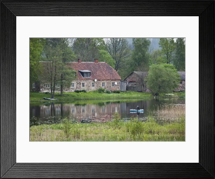 Framed Print : Latvia, Northeastern Latvia, Vidzeme Region, Gauja National Park, Araisi, village Framed Print : Latvia, Northeastern Latvia, Vidzeme Region, Gauja National Park, Araisi, village