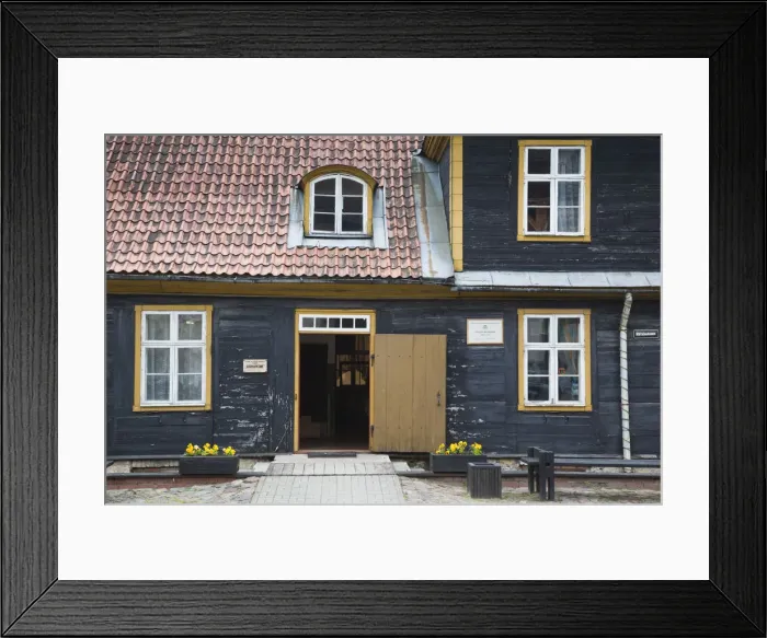 Framed Print : Latvia, Western Latvia, Kurzeme Region, Kuldiga, town hall Framed Print : Latvia, Western Latvia, Kurzeme Region, Kuldiga, town hall