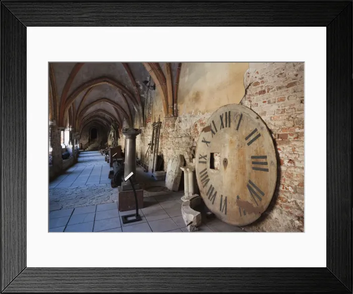 Framed Print : Latvia, Riga, Old Riga, Dome Cathedral, courtyard Framed Print : Latvia, Riga, Old Riga, Dome Cathedral, courtyard