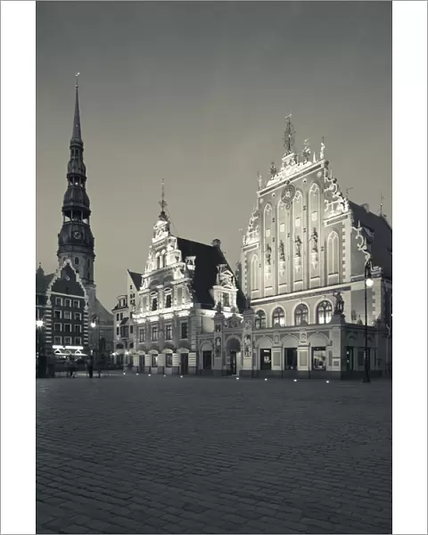 Latvia, Riga, Old Riga, Blackheads House, b