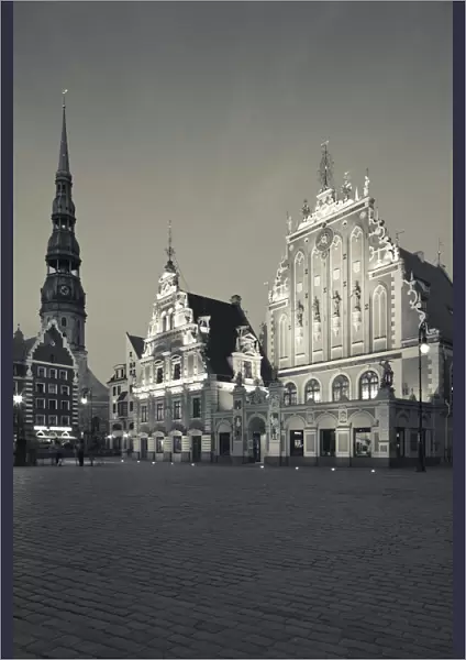 Latvia, Riga, Old Riga, Blackheads House, b