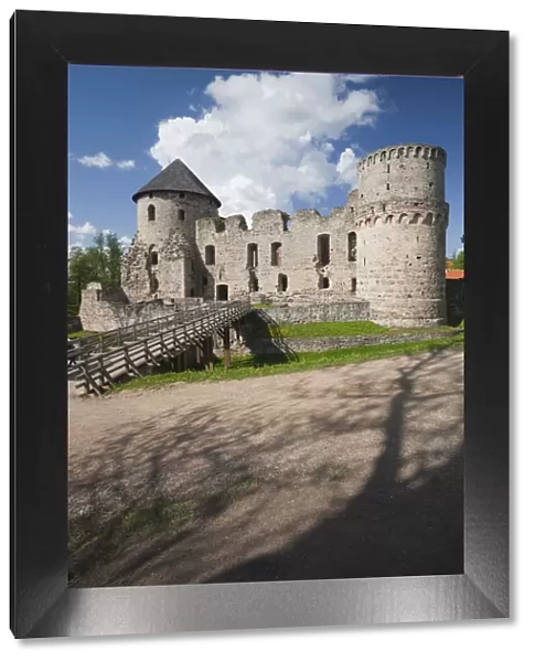 Latvia, Northeastern Latvia, Vidzeme Region, Gauja National Park, Cesis, Cesis Castle