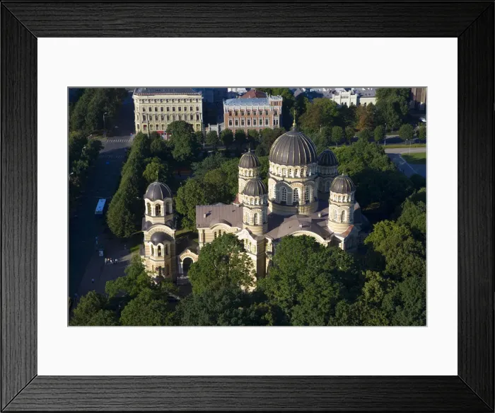 Framed Print : Orthodox Cathedral, Riga, Latvia Framed Print : Orthodox Cathedral, Riga, Latvia