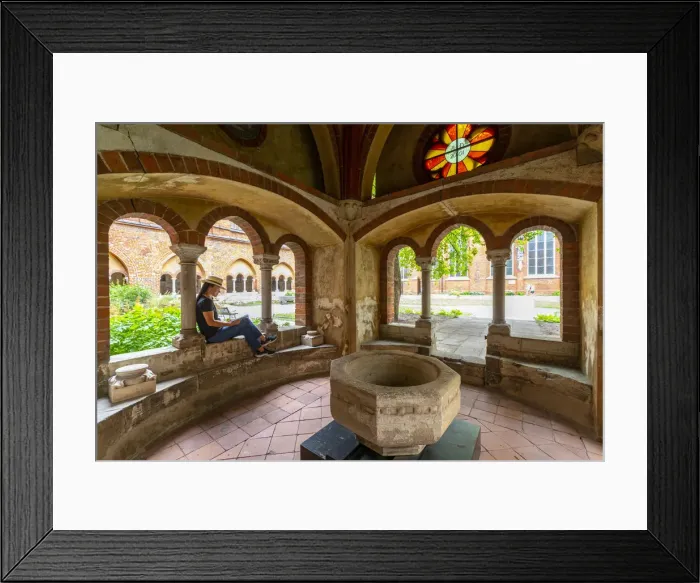 Framed Print : The Cloisters at the Dome Cathedral, Old Town, Riga, Latvia, Northern Europe Framed Print : The Cloisters at the Dome Cathedral, Old Town, Riga, Latvia, Northern Europe