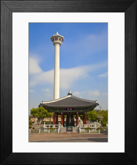 Framed Print : Korea, Gyeongsangnam-do, Busan, Yongdusan Park, Busan Tower Framed Print : Korea, Gyeongsangnam-do, Busan, Yongdusan Park, Busan Tower