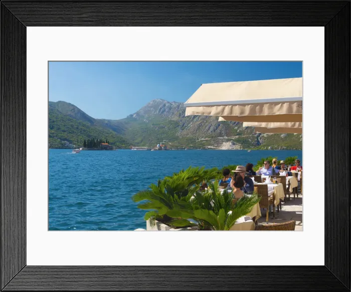 Framed Print : Montenegro, Bay of Kotor, Perast Framed Print : Montenegro, Bay of Kotor, Perast