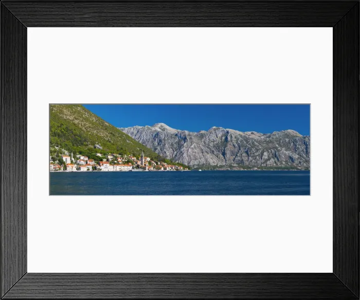 Framed Print : Montenegro, Bay of Kotor, Perast Framed Print : Montenegro, Bay of Kotor, Perast