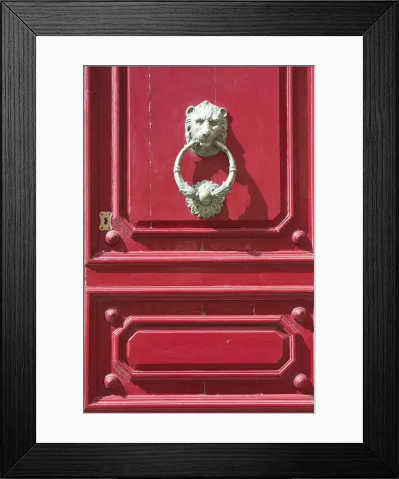 Framed Print : Malta, Central, Mdina, Rabat, door detail Framed Print : Malta, Central, Mdina, Rabat, door detail