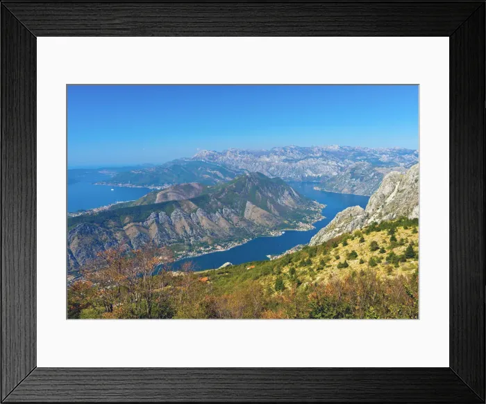 Framed Print : Montenegro, Bay of Kotor Framed Print : Montenegro, Bay of Kotor