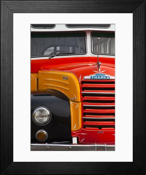 Framed Print : Malta, Valletta, detail of Maltese Bus Framed Print : Malta, Valletta, detail of Maltese Bus