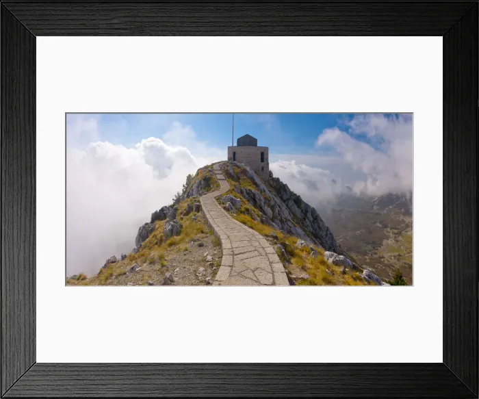 Framed Print : Montenegro, Lovcen National Park, Njegos Mausoleum Framed Print : Montenegro, Lovcen National Park, Njegos Mausoleum