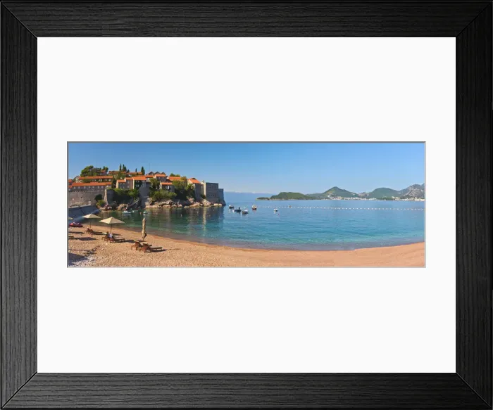 Framed Print : Montenegro, Sveti Stefan, now Aman Sveti Stefan Hotel Framed Print : Montenegro, Sveti Stefan, now Aman Sveti Stefan Hotel