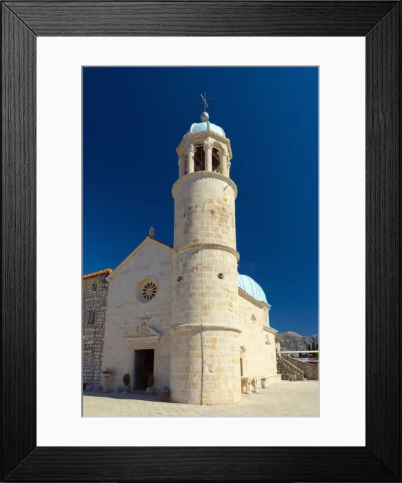 Framed Print : Montenegro, Bay of Kotor, Perast, Our Lady of the Rock Island Framed Print : Montenegro, Bay of Kotor, Perast, Our Lady of the Rock Island