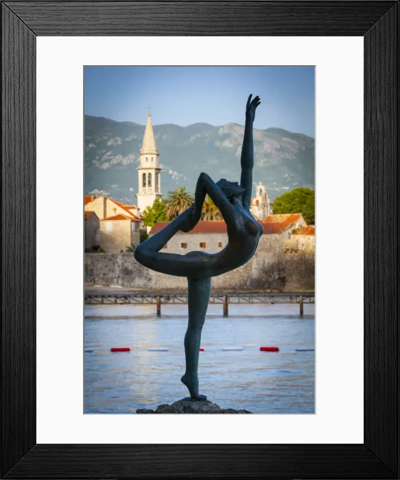 Framed Print : The Dancer, Stari Grad (Old Town), Sveti Ivan, Budva, Montenegro Framed Print : The Dancer, Stari Grad (Old Town), Sveti Ivan, Budva, Montenegro