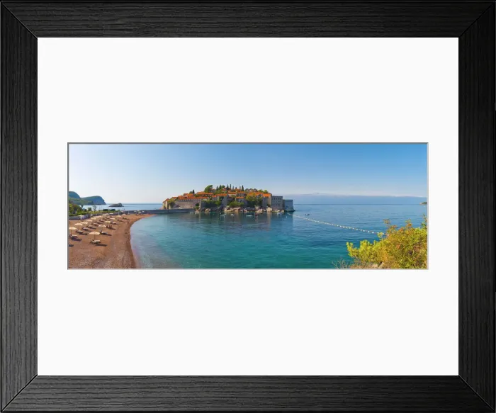 Framed Print : Montenegro, Sveti Stefan, now Aman Sveti Stefan Hotel Framed Print : Montenegro, Sveti Stefan, now Aman Sveti Stefan Hotel