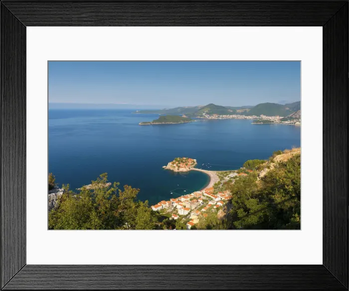 Framed Print : Montenegro, Sveti Stefan, now Aman Sveti Stefan Hotel Framed Print : Montenegro, Sveti Stefan, now Aman Sveti Stefan Hotel