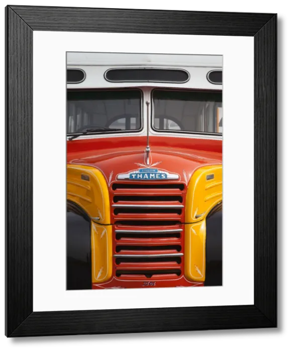 Framed Print : Malta, Valletta, detail of Maltese Bus Framed Print : Malta, Valletta, detail of Maltese Bus
