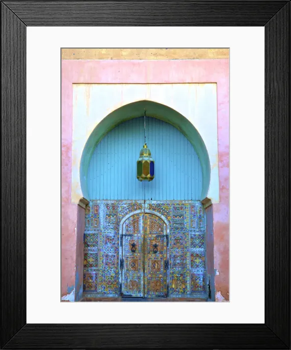 Framed Print : Old Door, Taroudant, Morocco, North Africa Framed Print : Old Door, Taroudant, Morocco, North Africa