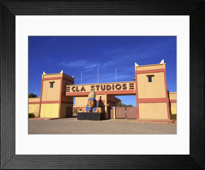 Framed Print : CLA Film Studios, Quarzazate, Morocco, North Africa Framed Print : CLA Film Studios, Quarzazate, Morocco, North Africa