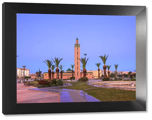 Mosque And Gardens, Tiznit, Morocco, North Africa