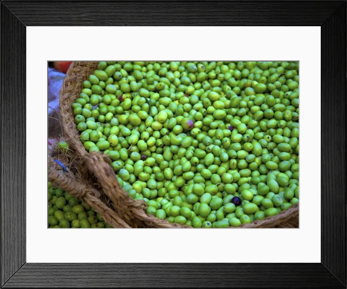 Framed Print : Olives, Fez, Morocco, North Africa Framed Print : Olives, Fez, Morocco, North Africa