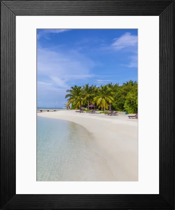 Framed Print : Anantara Naladhu resort, South Male Atoll, Maldives Framed Print : Anantara Naladhu resort, South Male Atoll, Maldives