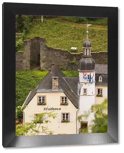 Luxembourg, Vianden, The Stadthaus (town hall)