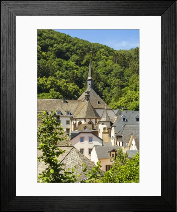 Framed Print : Luxembourg, View of Vianden Framed Print : Luxembourg, View of Vianden