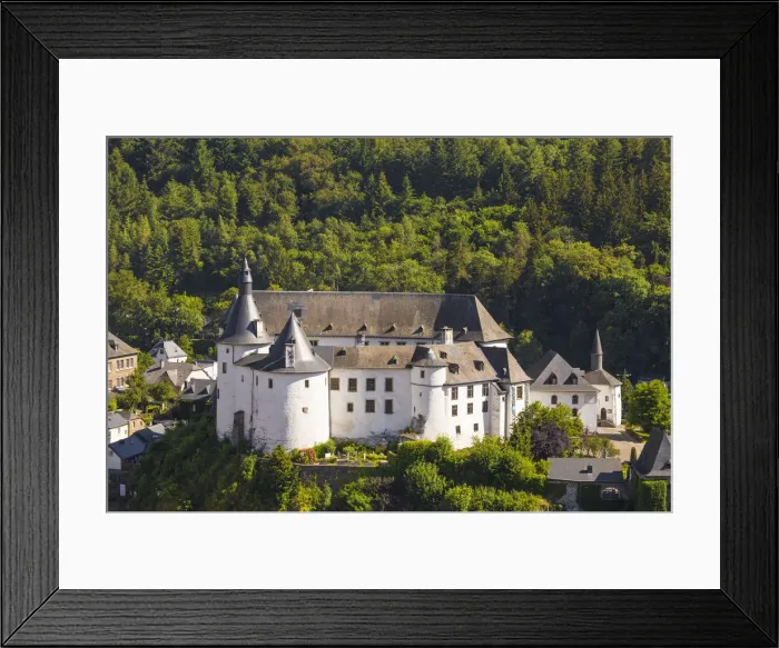 Framed Print : Luxembourg, Clervaux, Clervaux Castle Framed Print : Luxembourg, Clervaux, Clervaux Castle