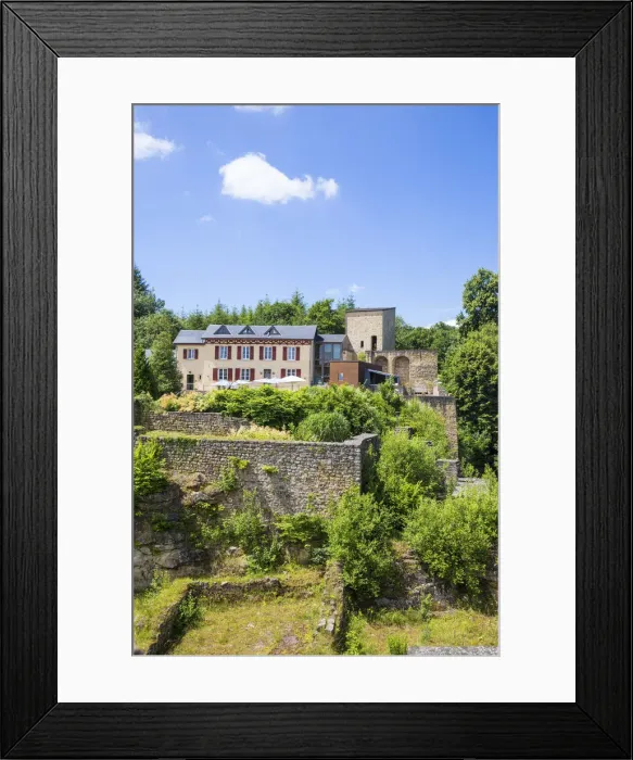 Framed Print : Luxembourg, Larochette, Building within Larochette castle Framed Print : Luxembourg, Larochette, Building within Larochette castle