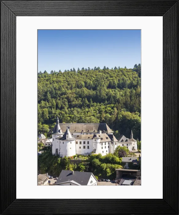 Framed Print : Luxembourg, Clervaux, Clervaux Castle Framed Print : Luxembourg, Clervaux, Clervaux Castle
