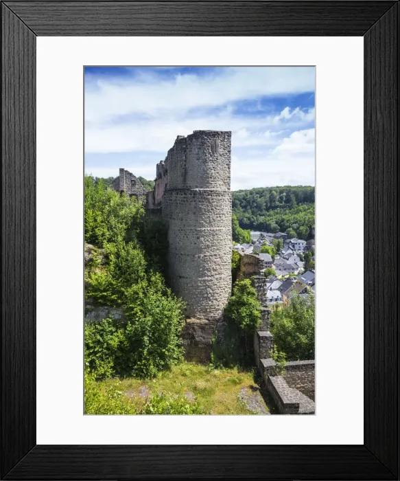 Framed Print : Luxembourg, Mersch, Larochette, Larochette castle Framed Print : Luxembourg, Mersch, Larochette, Larochette castle