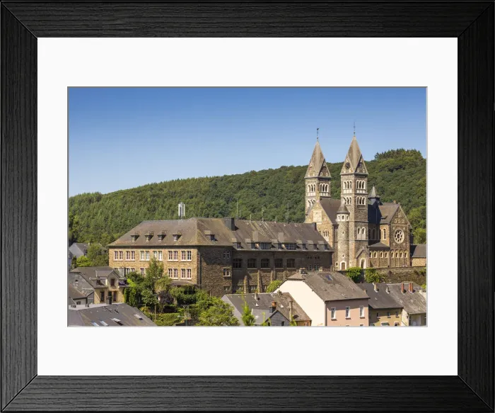 Framed Print : Luxembourg, Clervaux, Parish Church of Clervaux also known as Church of Saints Cosma Framed Print : Luxembourg, Clervaux, Parish Church of Clervaux also known as Church of Saints Cosma