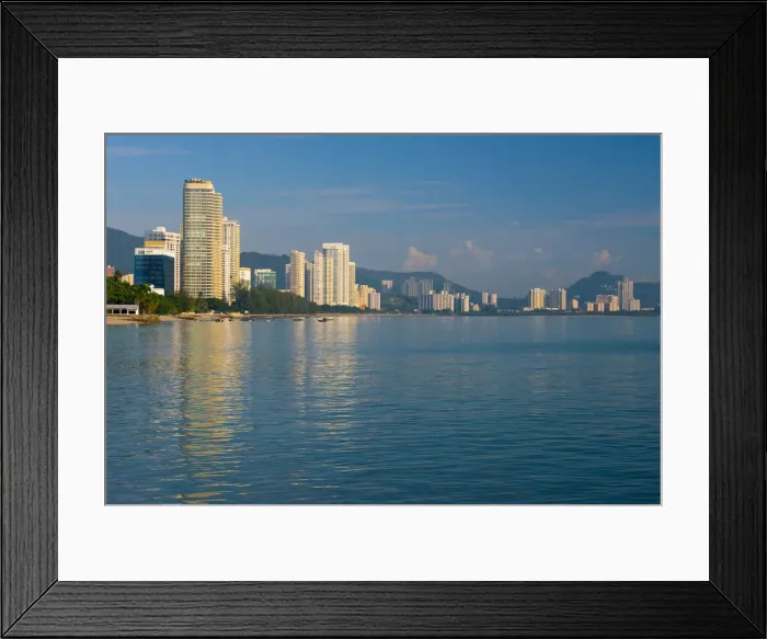 Framed Print : Malaysia, Penang, Georgetown, Modern Skyline Framed Print : Malaysia, Penang, Georgetown, Modern Skyline